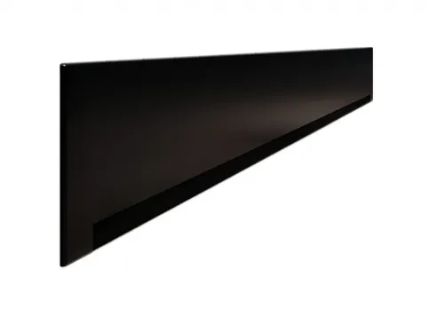 Odpływ liniowy ścienny czarny - 60 cm