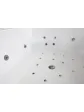 Okrągła wanna z hydromasażem Essente 160x160 cm biała