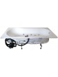 Whirlpool massage bathtub rectangular ExclusiveLine ORIA 180x80 cm - 4