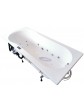 Whirlpool massage bathtub rectangular ExclusiveLine ORIA 180x80 cm - 5