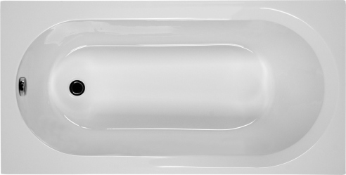 ExclusiveLine rectangular bathtub IDA 160x70 cm