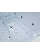 Rectangular bathtub with hydromassage 180x80 - ExclusiveLine series - KEO model. The best Polish quality. - 8