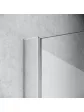 Chrome shower screen profile - Shiny model