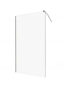 FLIT Walk-In wall shower enclosure 90x190 cm safety glass 8 mm Kopiuj