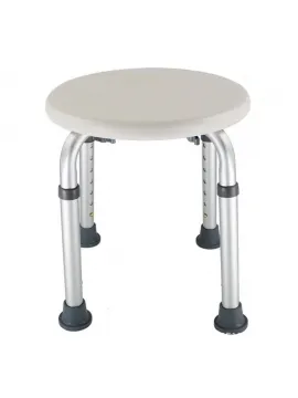 Shower seat round shower stool