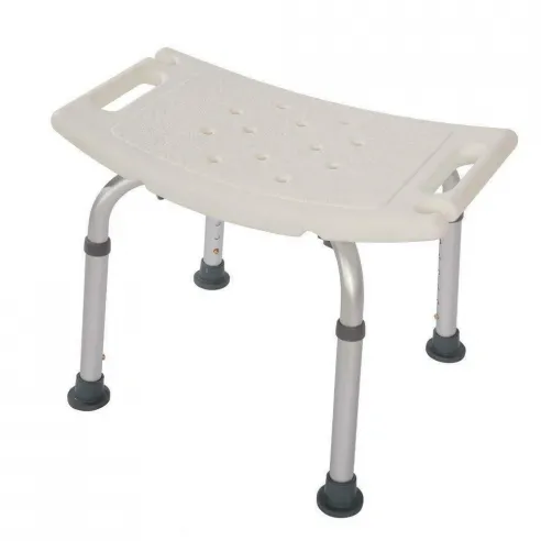 Shower stool Aluminum shower seat with backrest