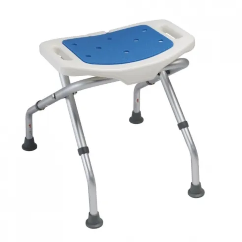 FOLDABLE BATH AND SHOWER STOOL FOR SENIORS Folding aluminum shower chair