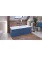 Rectangular acrylic bathtub PrimaLine QUATRO DUO 170x75 - 3