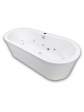 Polish freestanding whirlpool bath tub SORENA OVAL 180x80 cm - Essente.pl