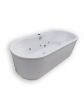 Free-standing hydromassage bathtub 180x80 SORENA OVAL Polish producer