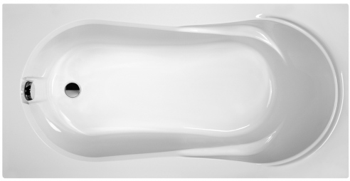 Acrylic rectangular bath tub, ExclusiveLine IVEA 150x75 cm ExclusiveLine rectangular bathtub IVEA 150x75 cm