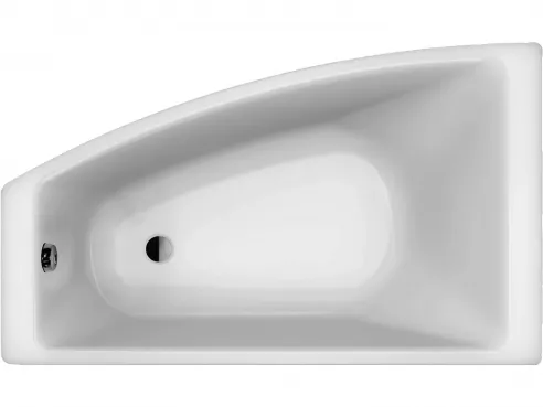 ExclusiveLine corner asymmetrical bathtub BERNO 150x90 cm