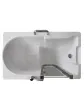 Walk-in Bathtub with door for disabled - MEDICA 130x70 cm
