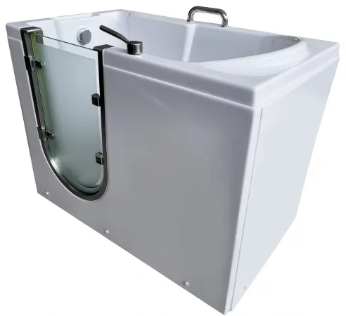 Walk-in bathtub with opening door - MEDICA 100x70