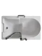 Walk-in Bathtub with door for disabled - MEDICA H5621-130-L 130x70 cm