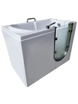 Walk-in tub with door for the disabled - MEDICA 115x70 right