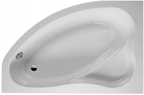 ExclusiveLine corner asymmetrical bathtub IMPALA 140x90 cm