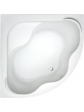 Polish white acrylic symmetrical corner bathtub ESSENTE ORUNA 150x150 cm with a guarantee of 15 years acrylic coating - 1