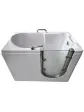 Side-opening bathtub with a door for disabled people 100x70