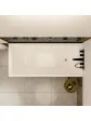 Universal wall-mounted rectangular bathtub, top view - 190x90 cm BERNO