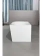 Freestanding corner bathtub 150x75 LAOLA - right side view