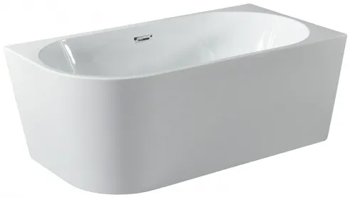 Freestanding bath corner 180 x 80 LAOLA right