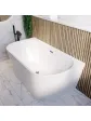 ARISTA freestanding wall-mounted bathtub 170x80 cm arrangement