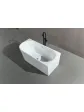 Free-standing corner bath 150x75 LAOLA right