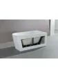 Freestanding corner wall-mounted bathtub 170 LAOLA left