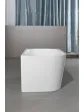 Free-standing wall-mounted corner bathtub right 150x75 LAOLA