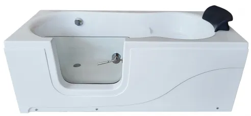 Low walk-in bathtub with a door for the elderly - MEDICA 170x80 cm