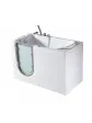 Walk-In tub with a door for the disabled or the elderly - MEDICA H5621-115-L 115x70 cm
