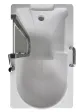 Bathtub with door for the elderly 100x70x90