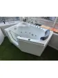 Bathtub with opening door and hydromassage 135x90 cm left right model MEDICA - ESSENTE