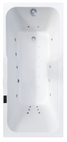 Wanna z hydromasażem prostokątna ExclusiveLine VESSA SPECJAL 170x75 cm Wanna z hydromasażem prostokątna VESSA SPECJAL 170x75 cm