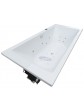 Whirlpool bathtub rectangular BERNO DUO 200x90 cm for high or 2 persons - 8
