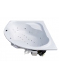 Whirlpool bathtub symmetric corner ExclusiveLine ORUNA 150x150 cm - 14