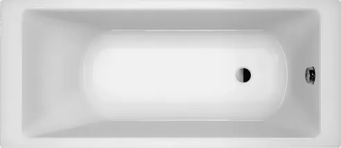 Duża prostokątna wanna BERNO 180x80. 15 lat gwarancji na akryl Lucite ExclusiveLine wanna prostokątna BERNO 180x80 cm