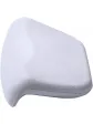 Elegant white bathtub headrest - the perfect relaxation companion